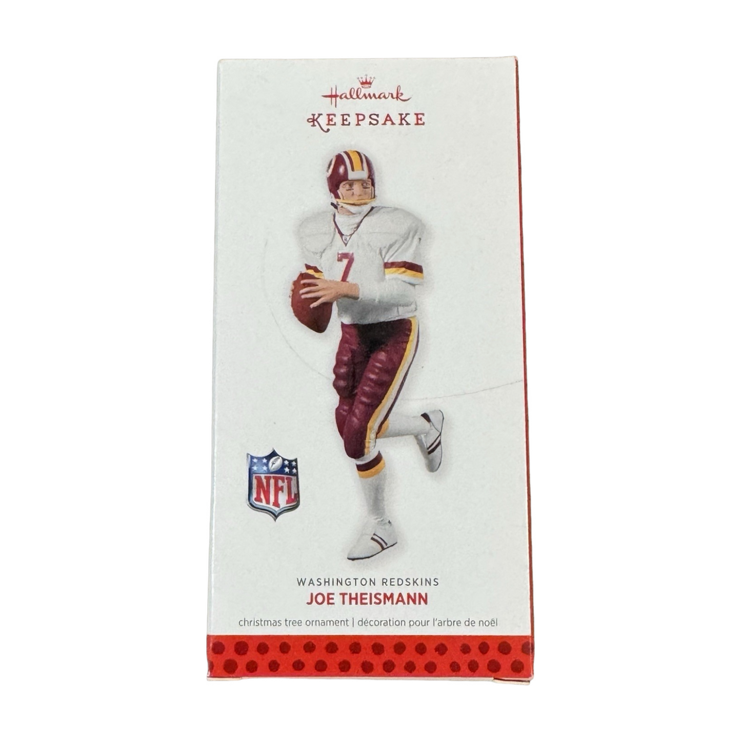 2013 Joe Theismann – Classic Washington Quarterback Hallmark Ornament (Football Legends) QXI2282