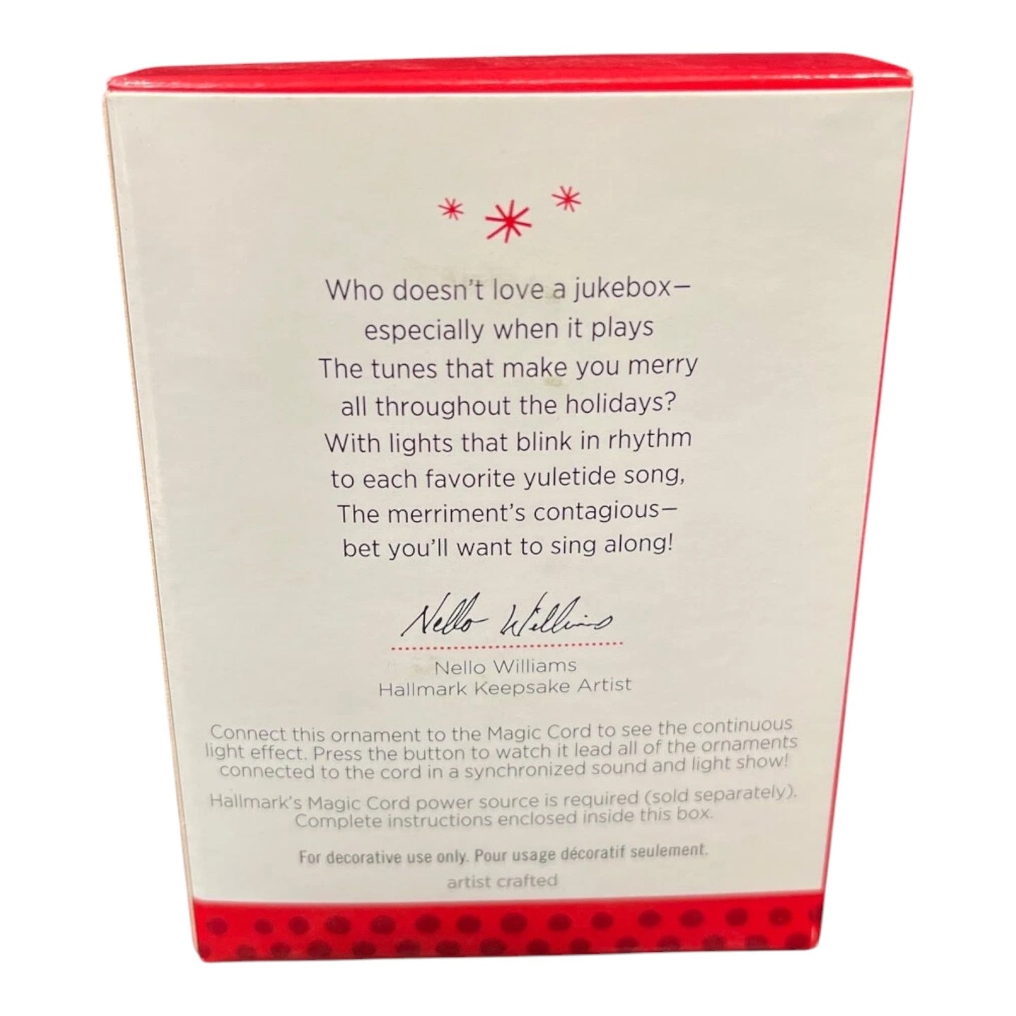 2013 Jolly Jukebox Hallmark Ornament (Jukebox) QXG1772