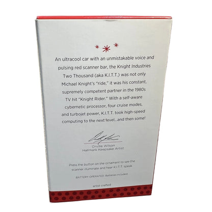 2013 K.I.T.T. Hallmark Ornament (Knight Rider) QXI2325