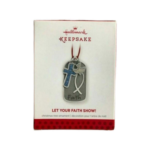 2013 Let Your Faith Show! Hallmark Ornament (Cross) QXG1405