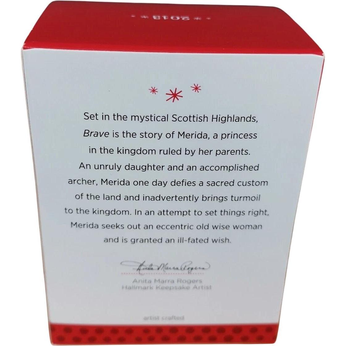2013 Merida the Archer Hallmark Ornament (Brave) QXD6822