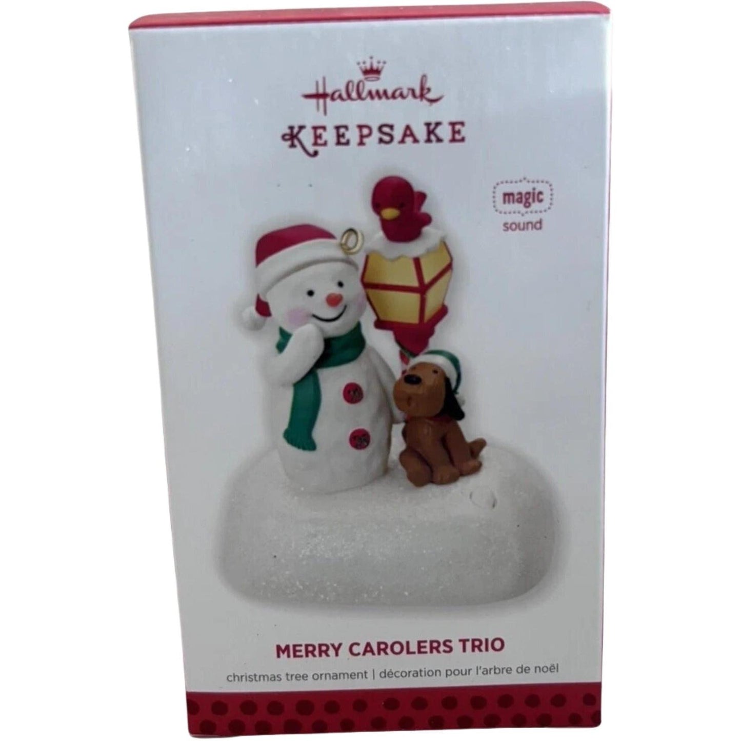2013 Merry Carolers Trio Hallmark Ornament (Snowman) QK5002