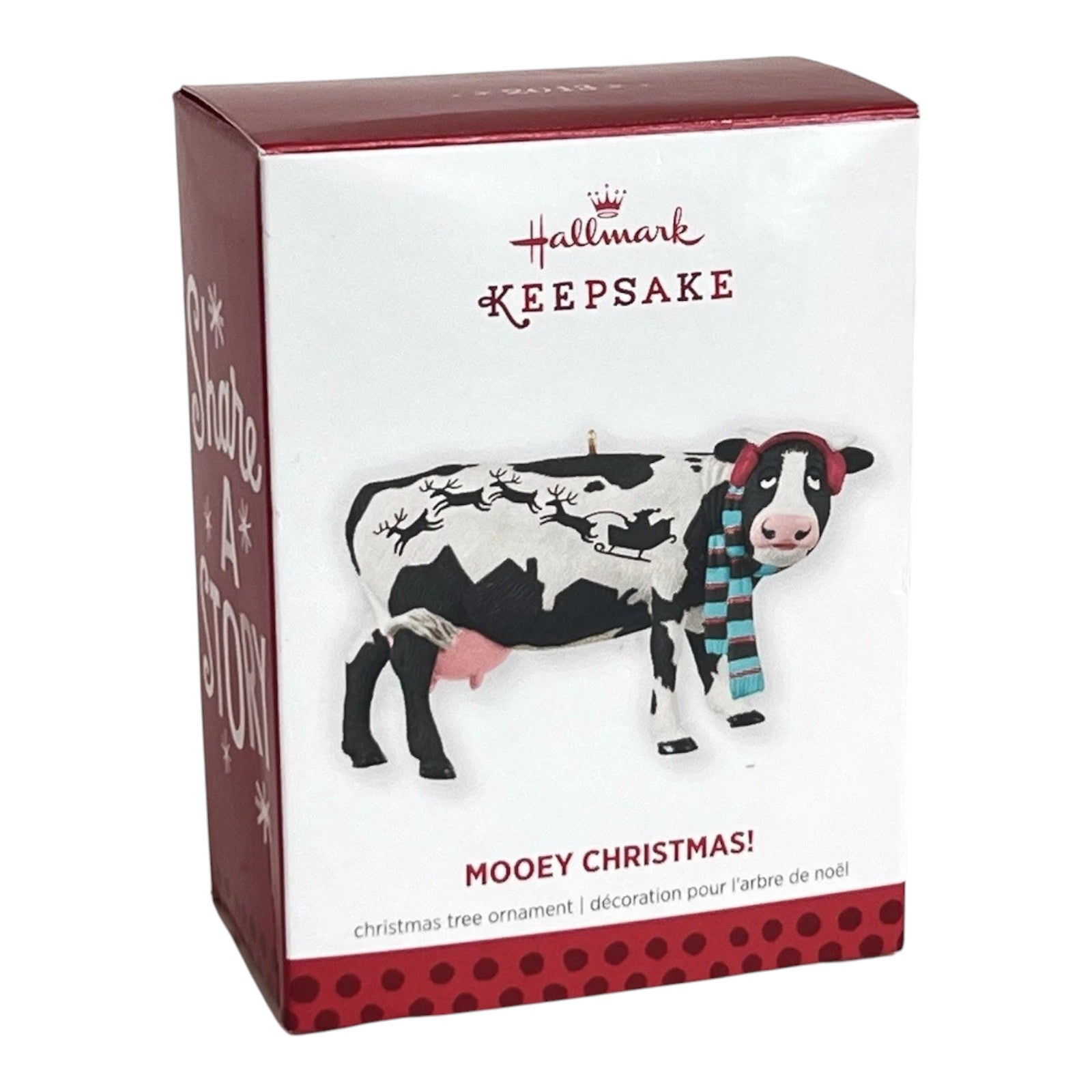 2013 Mooey Christmas! Hallmark Ornament (Cow) QXG1615