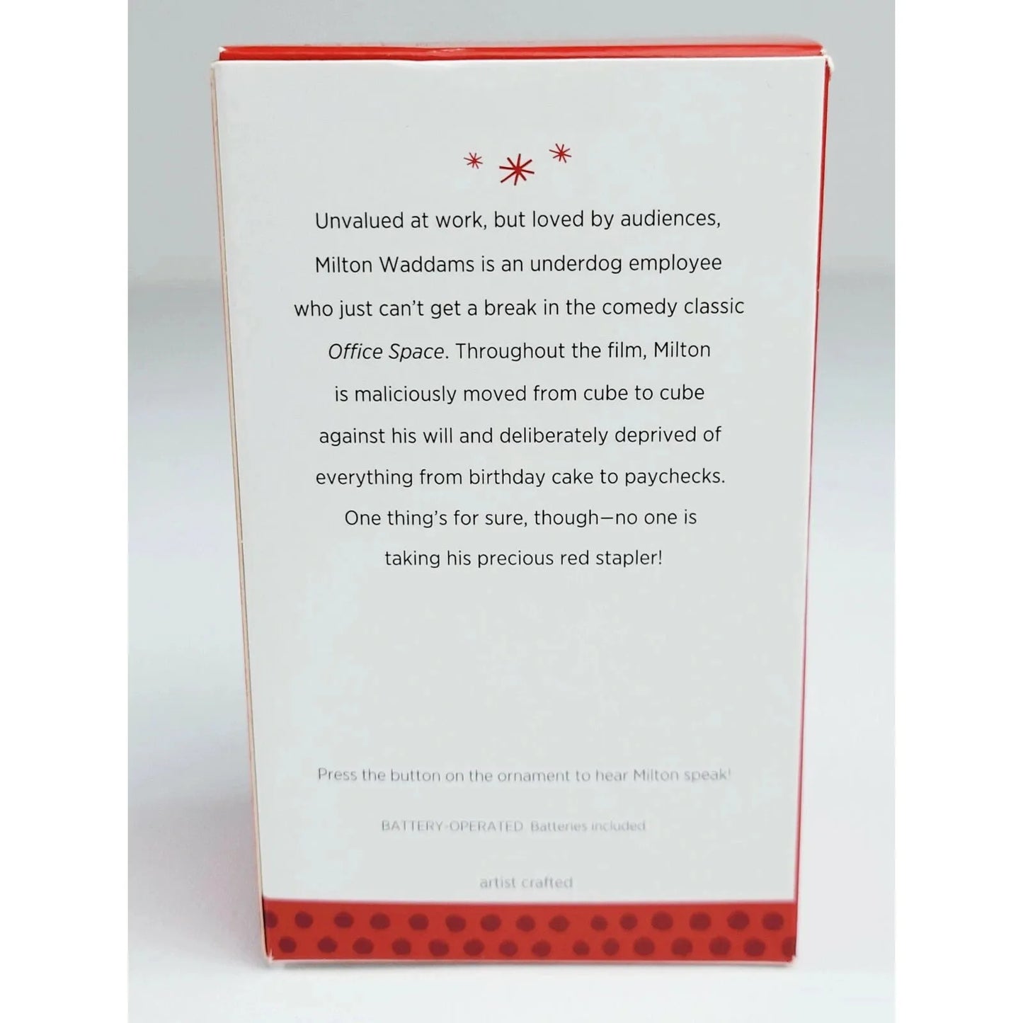 2013 Office Space (Milton Waddams)