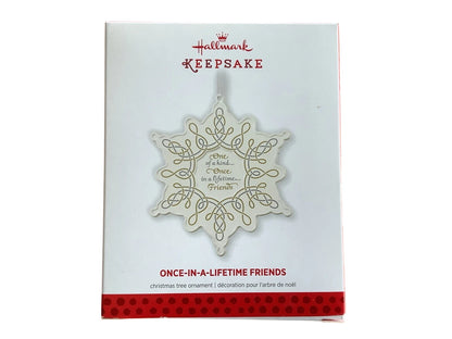 2013 Once-In-A-Lifetime Friends Hallmark Ornament (Snowflake) QXG1015