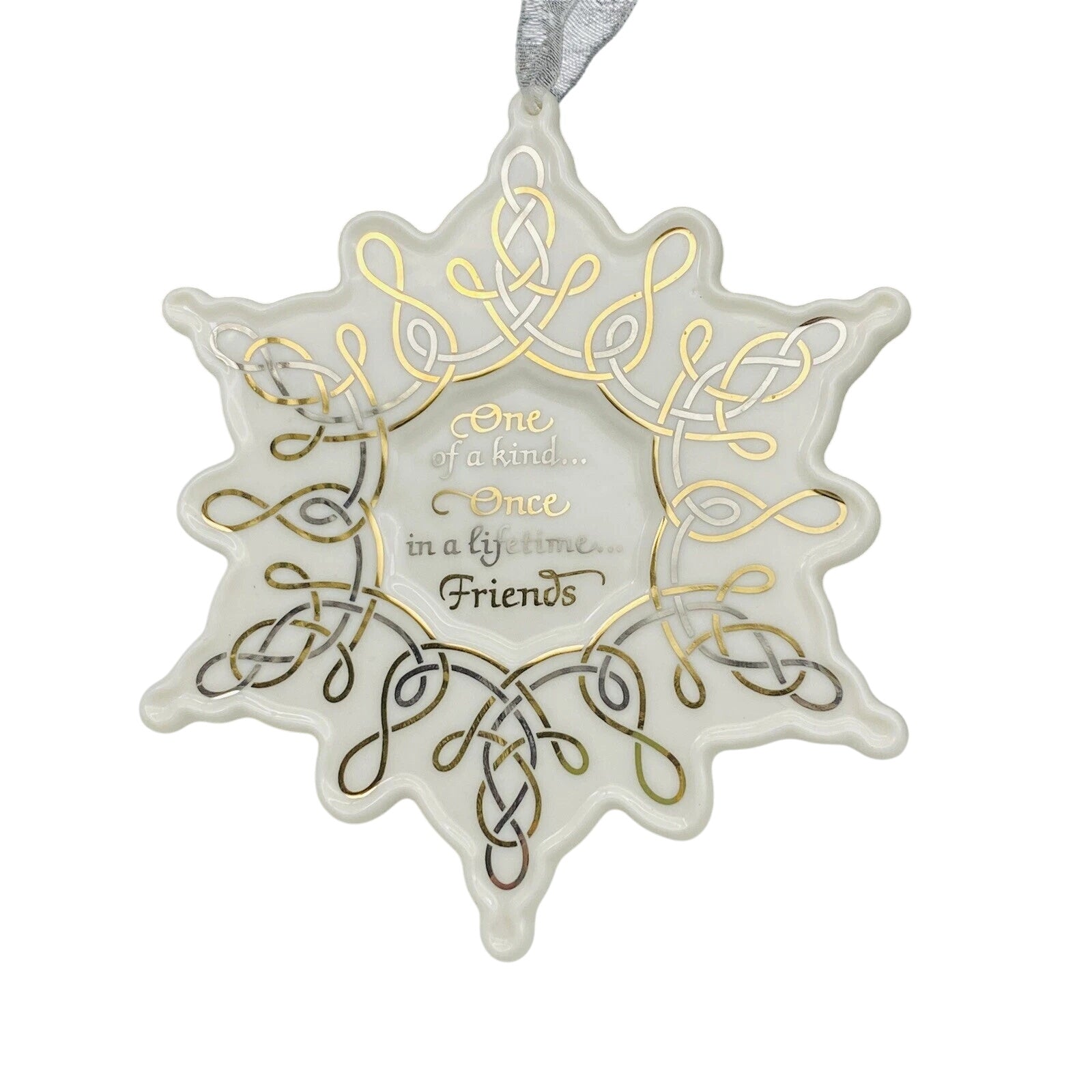 2013 Once-In-A-Lifetime Friends Hallmark Ornament (Snowflake) QXG1015
