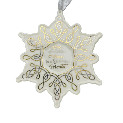 2013 Once-In-A-Lifetime Friends Hallmark Ornament (Snowflake) QXG1015