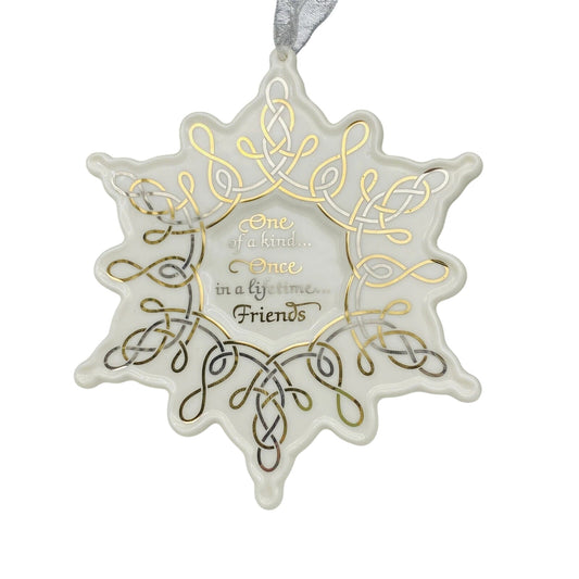 2013 Once-In-A-Lifetime Friends Hallmark Ornament (Snowflake) QXG1015