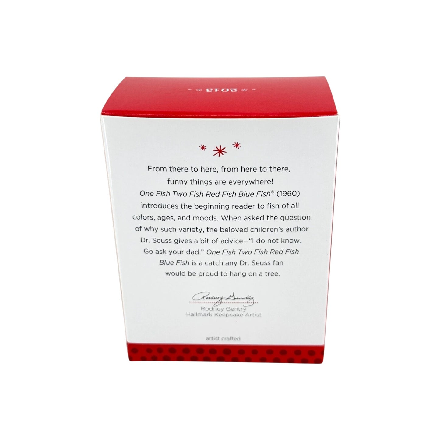 2013 One Fish Two Fish (Dr. Seuss)