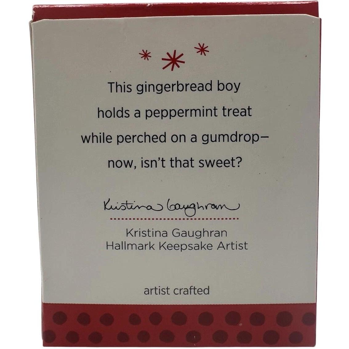 2013 One Sweet Gingerbread Boy Hallmark Ornament (Gingerbread) QXC8522