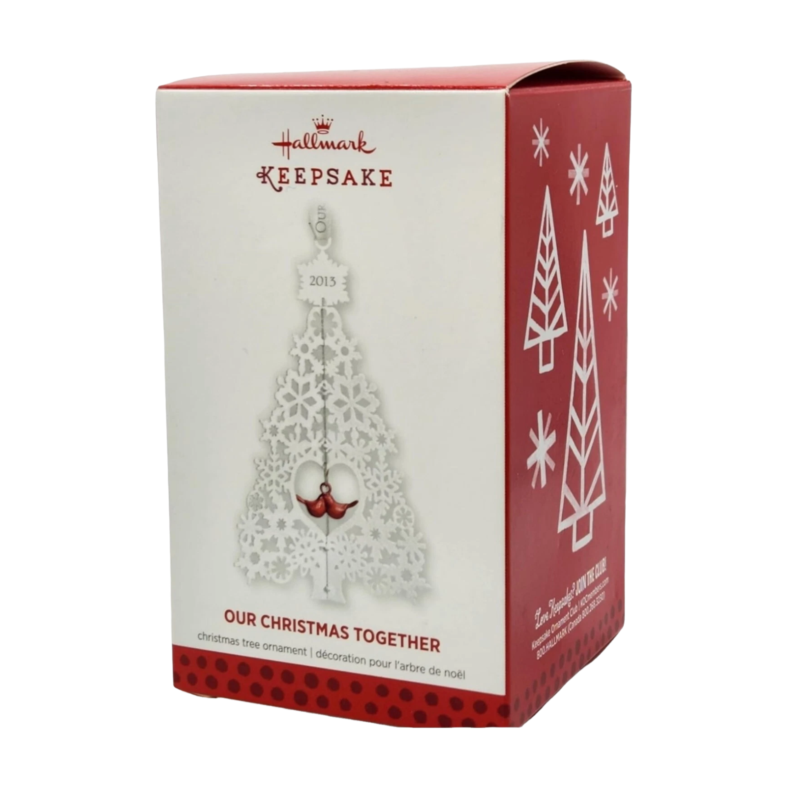 2013 Our Christmas Together Hallmark Ornament (Bird) QXG1885