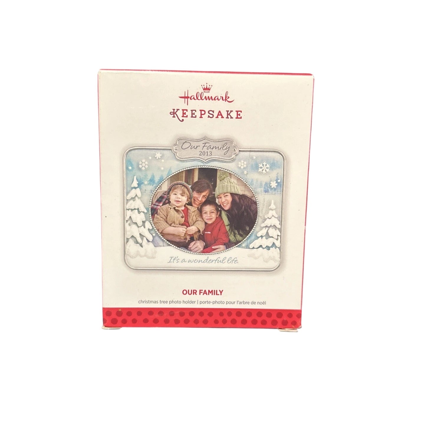2013 Our Family Hallmark Ornament (Photo Holder) QXG1942