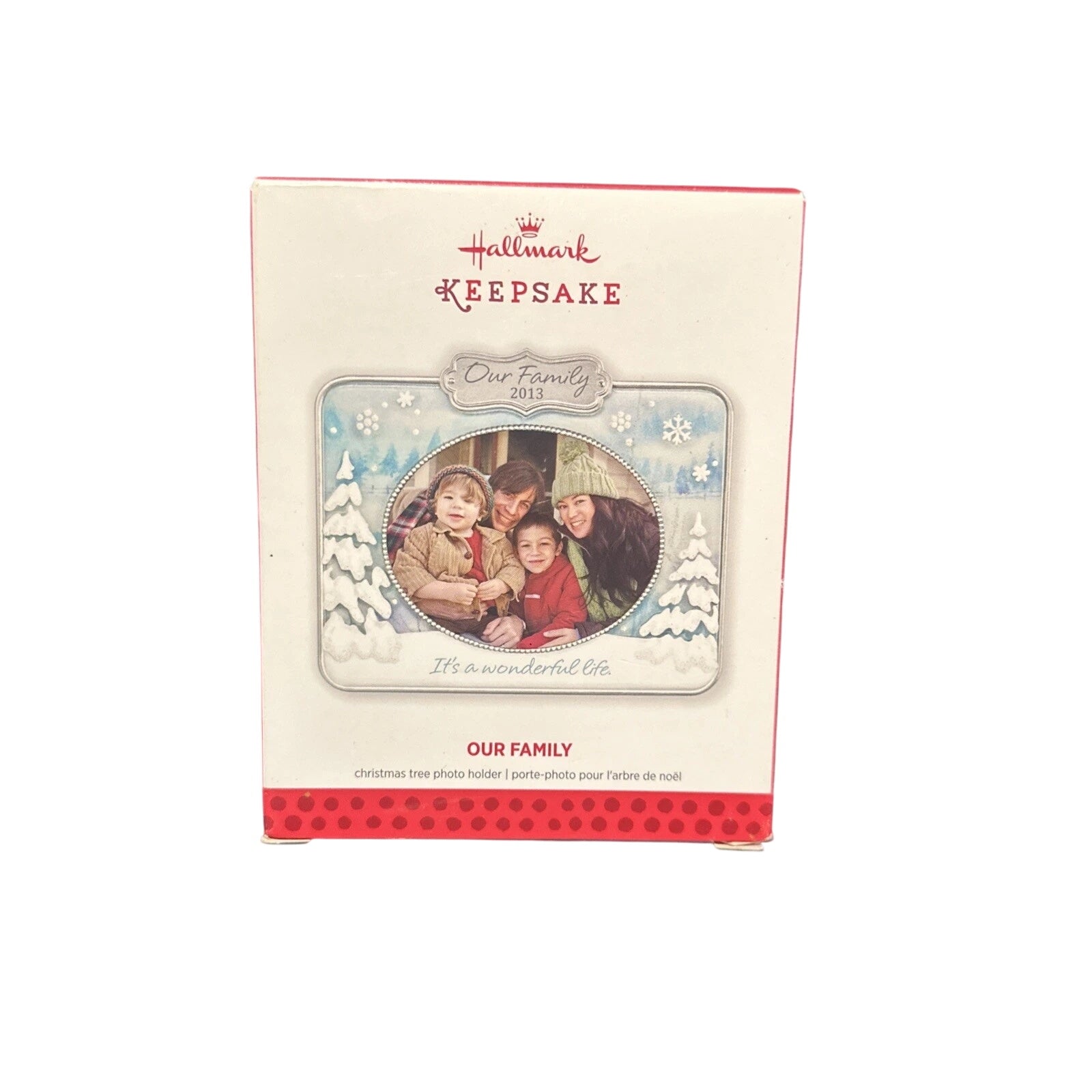 2013 Our Family Hallmark Ornament (Photo Holder) QXG1942