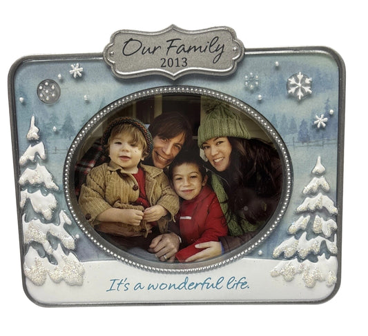 2013 Our Family Hallmark Ornament (Photo Holder) QXG1942