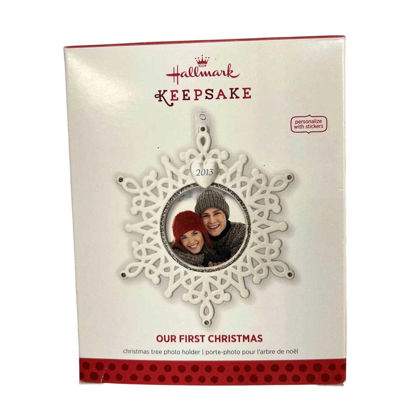 2013 Our First Christmas Hallmark Ornament (Photo Holder) QXG1872