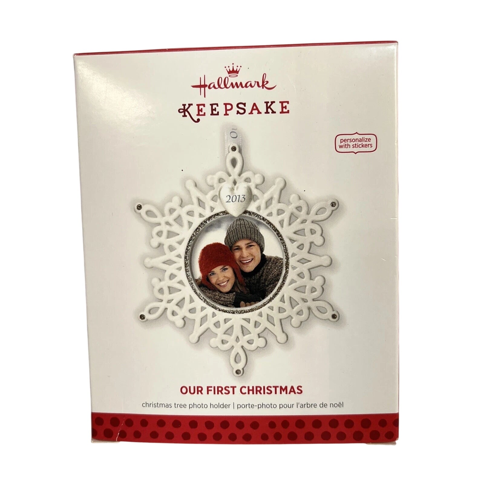2013 Our First Christmas Hallmark Ornament (Photo Holder) QXG1872
