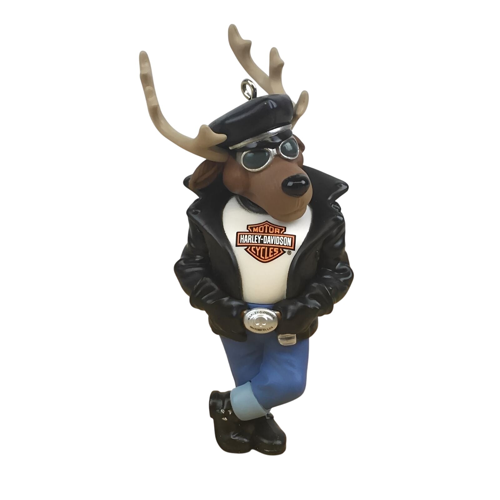 2013 Reindeer Rider Hallmark Ornament (Harley-Davidson) QXI2362