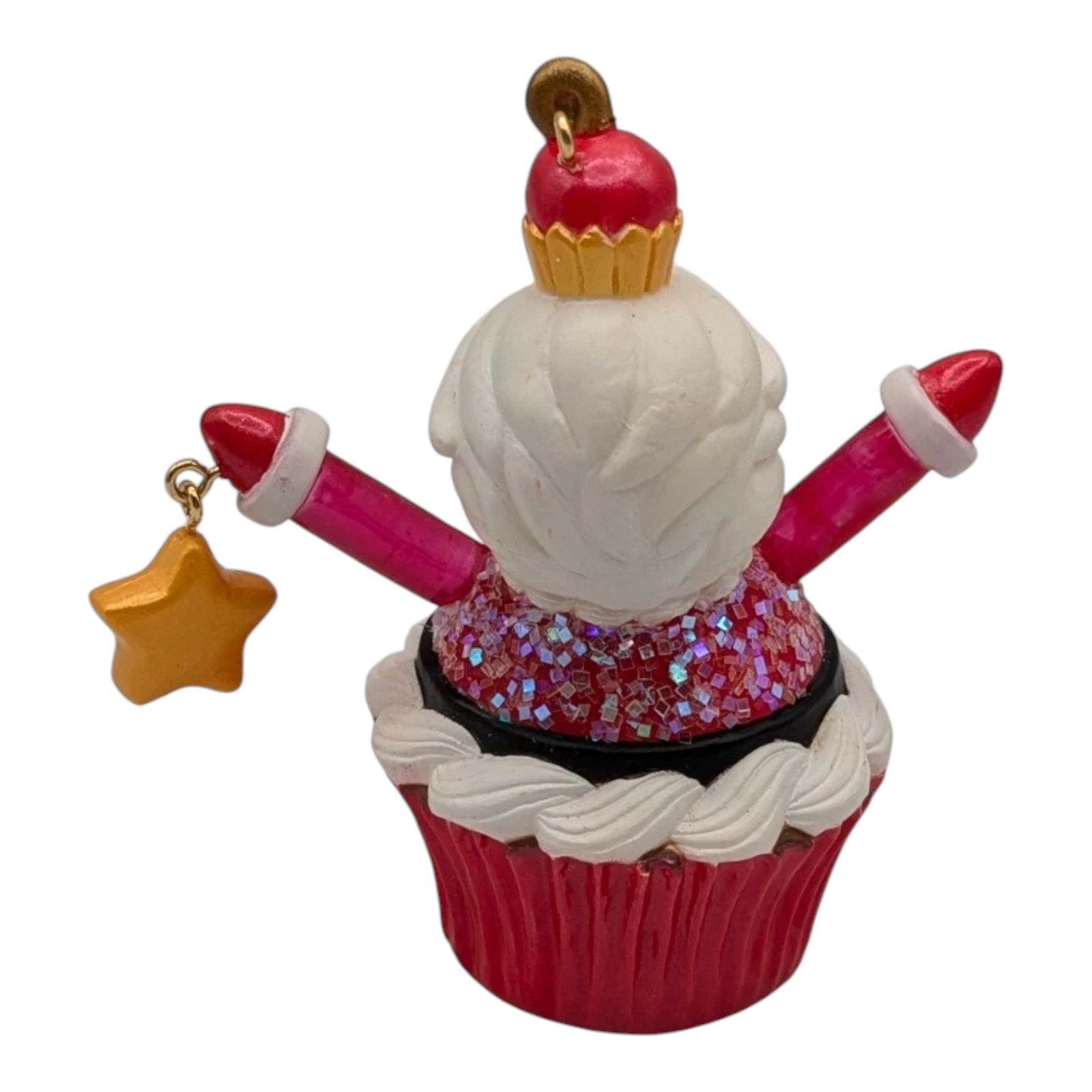 2013 Santa Cupcake Hallmark Ornament (Christmas Cupcakes) LPR3392