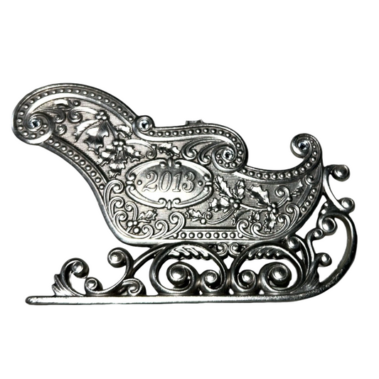 2013 Santa's Sleigh Hallmark Ornament (Santa Claus) QXG1385