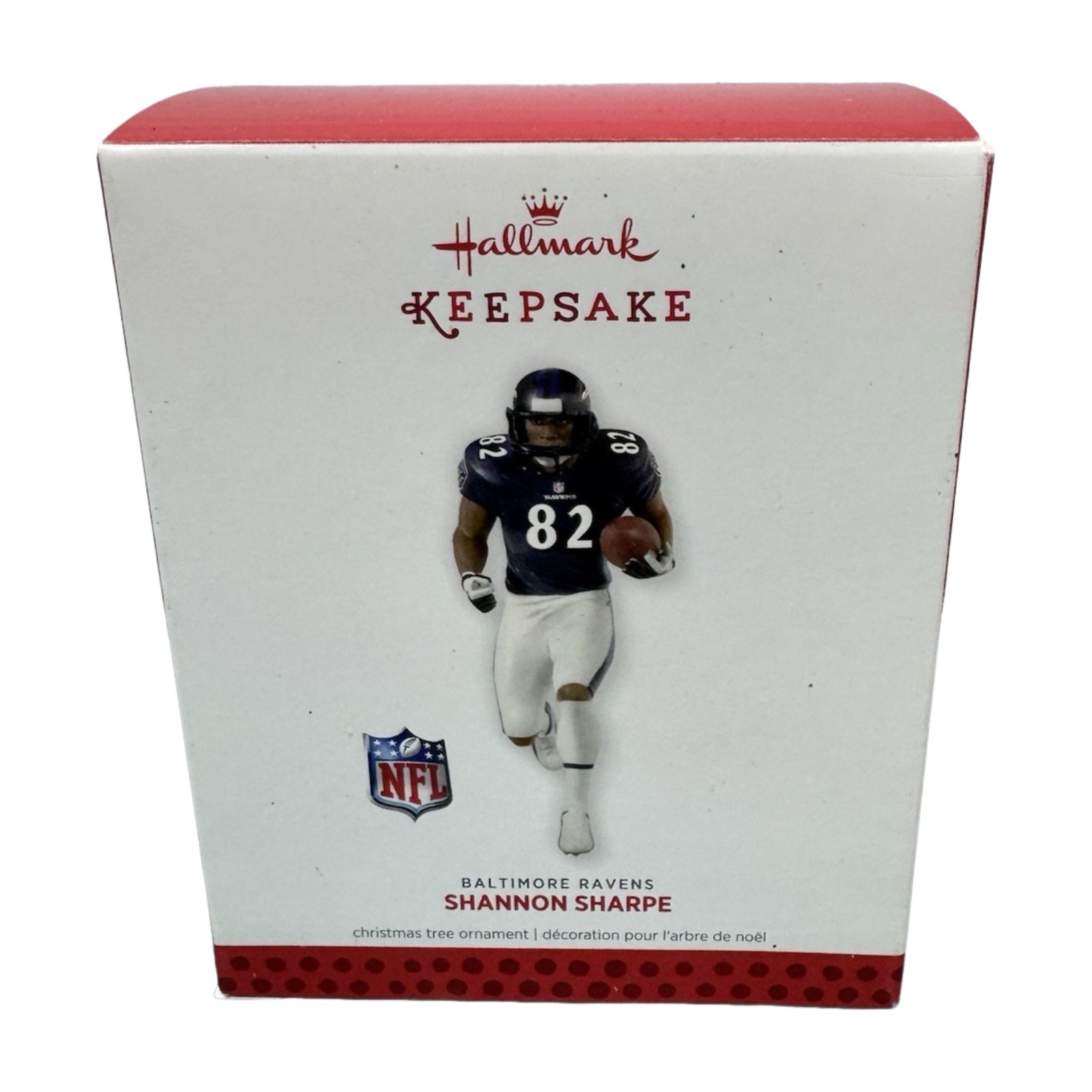 2013 Shannon Sharpe Hallmark Ornament (Football Legends) QXI2295
