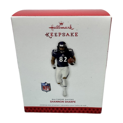 2013 Shannon Sharpe Hallmark Ornament (Football Legends) QXI2295