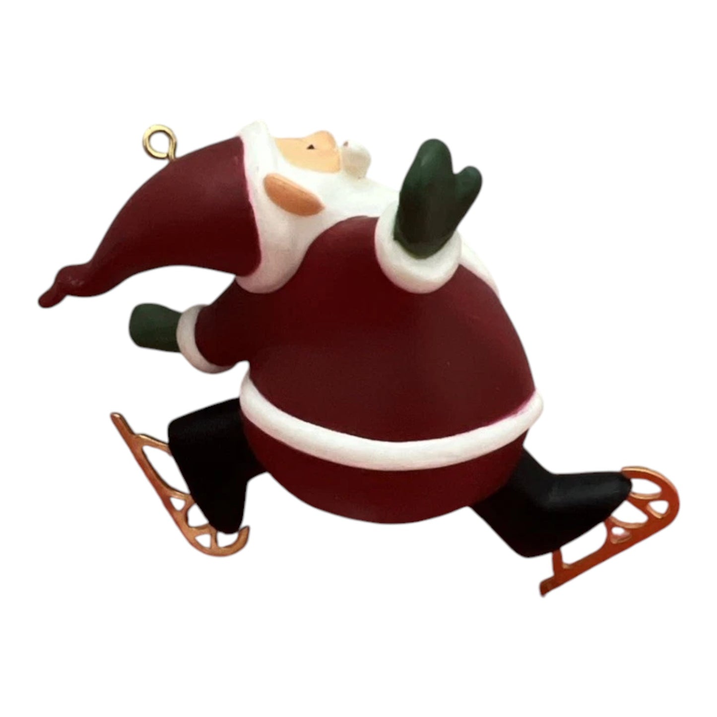 2013 Skating Santa Hallmark Ornament (Santa Claus) AD8000