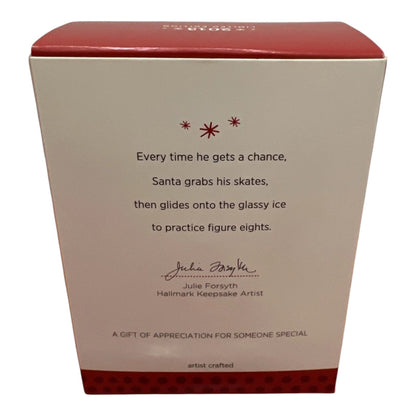 2013 Skating Santa Hallmark Ornament (Santa Claus) AD8000