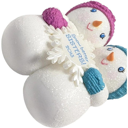 2013 Snow Better Sisters Hallmark Ornament (Snowmen) QXG1945