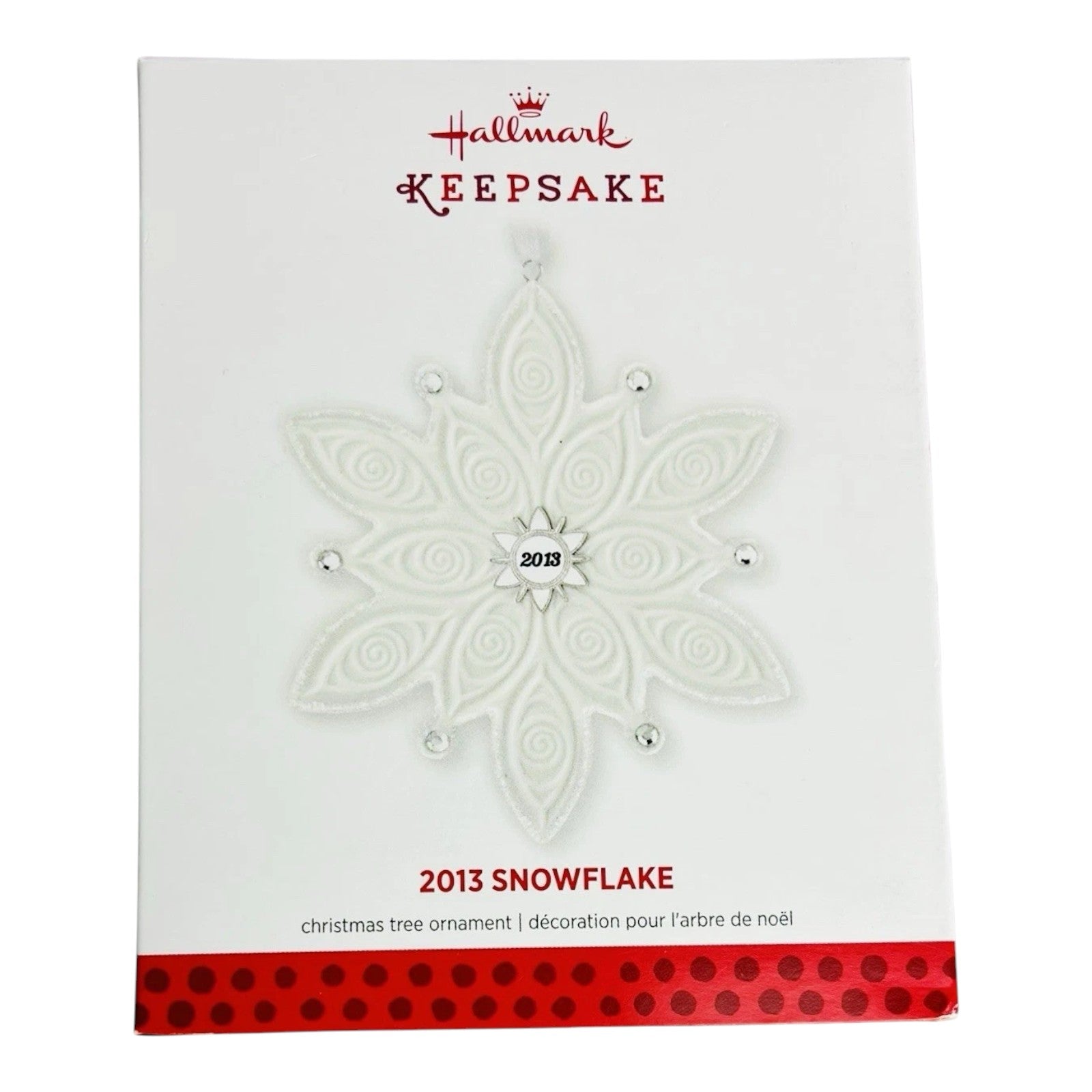 2013 Snowflake Hallmark Ornament (Snowflake) QXG1375