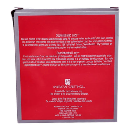 2013 Sophisticated Lady Carlton Cards Ornaments (Barbie) 078D