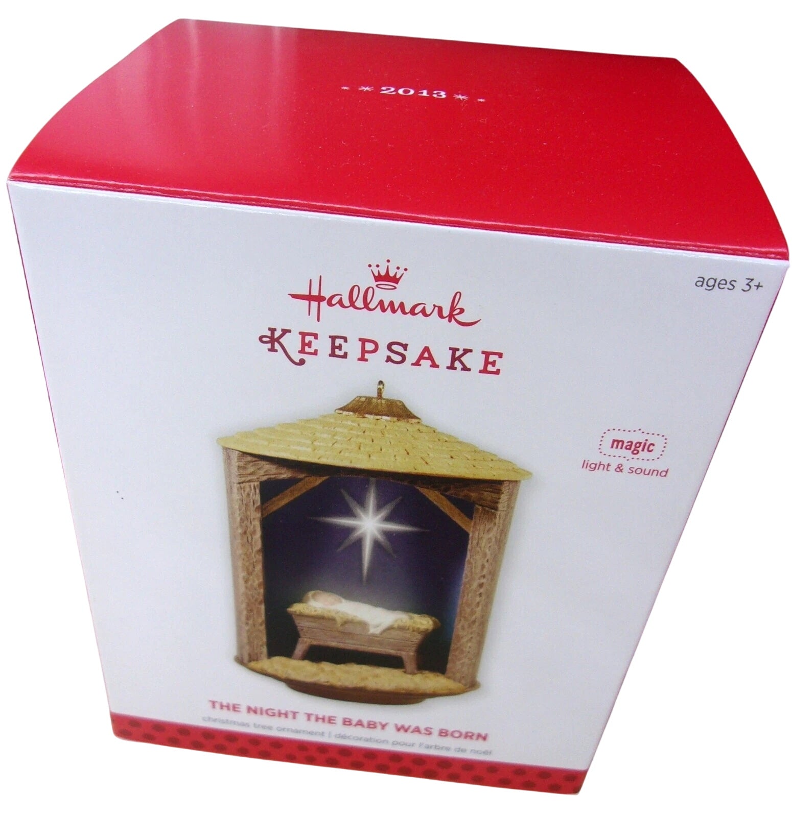 2013 The Night The Baby Was Born Hallmark Ornament (Jesus) QXG1535