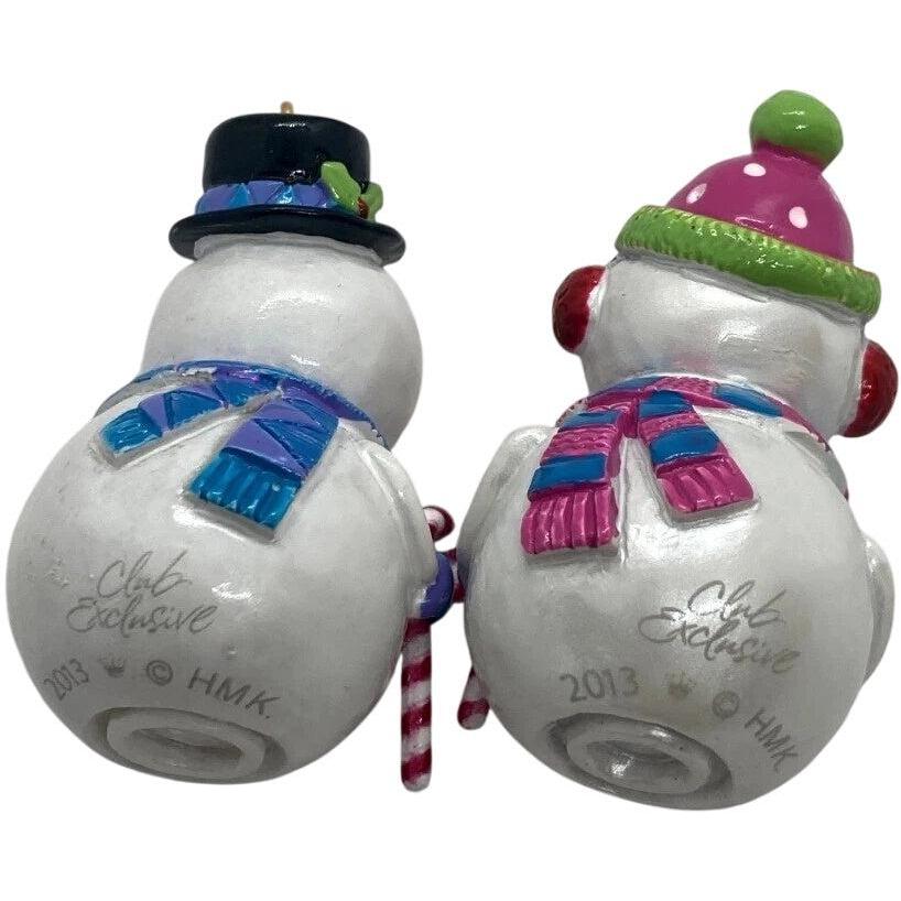 2013 Tis The Seasoning! Hallmark Ornament (Snowmen) QXC5059