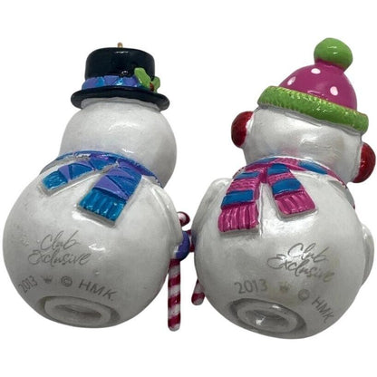 2013 Tis The Seasoning! Hallmark Ornament (Snowmen) QXC5059