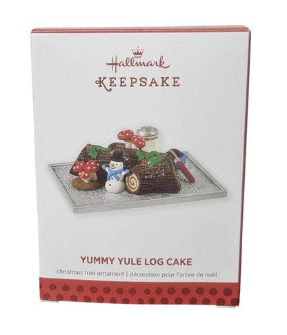 2013 Yummy Yule Log Cake Hallmark Ornament (Season's Treatings) QXE3782