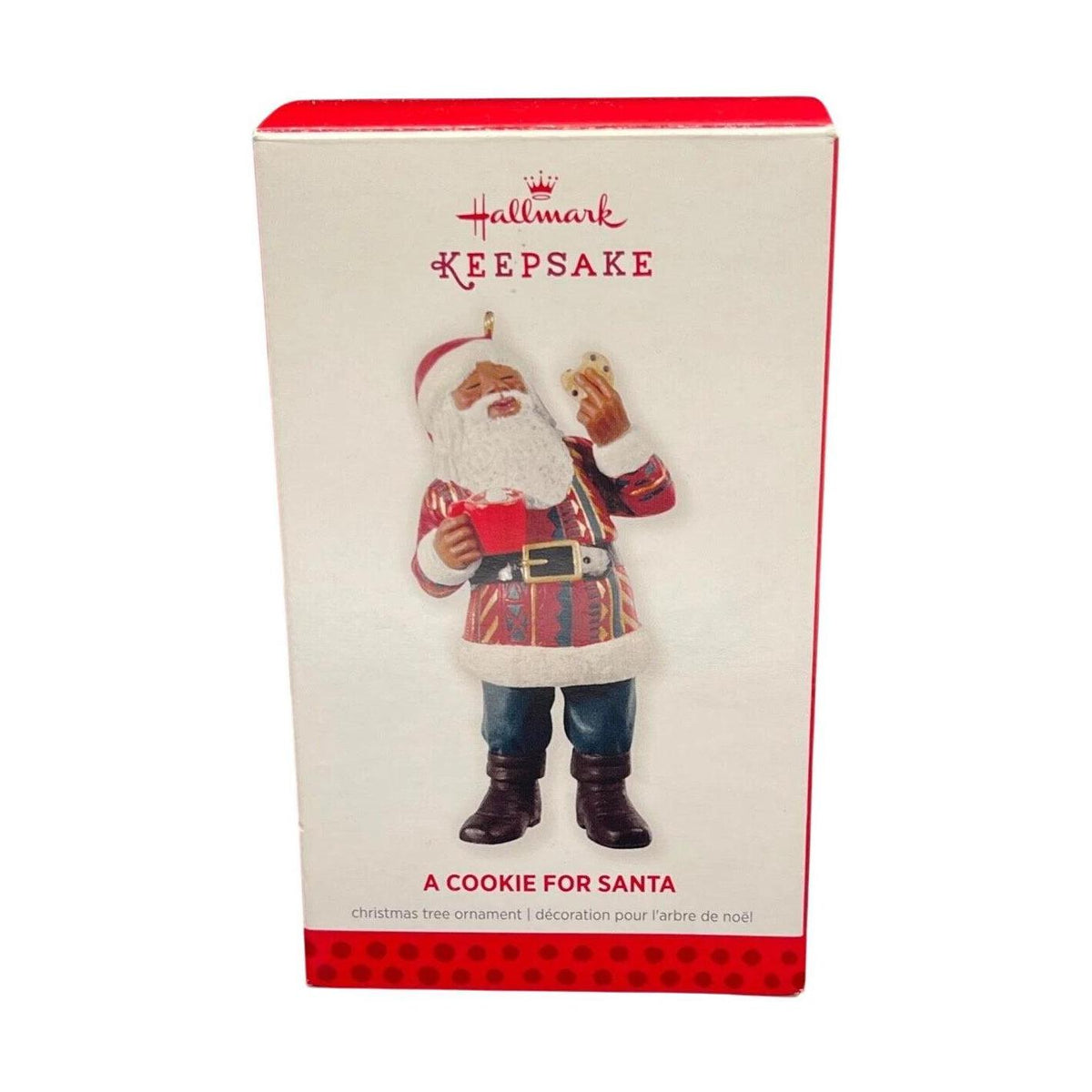 2013 A Cookie For Santa Hallmark Ornament (Santa Claus) QSM7742 Image2