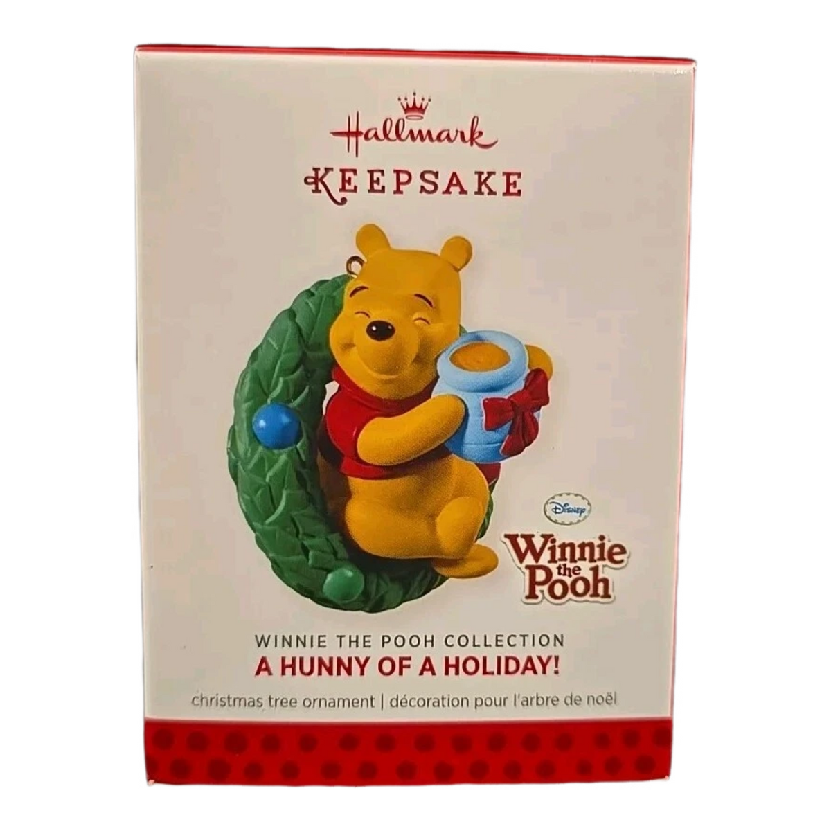 2013 A Hunny of a Holiday! Hallmark Ornament (Winnie the Pooh) QXD6072 Image2