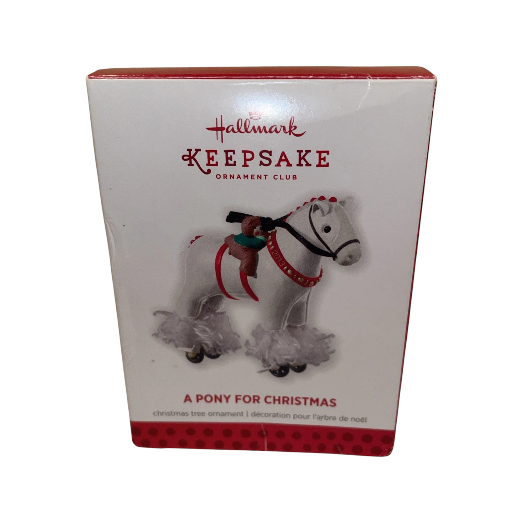 2013 A Pony For Christmas Hallmark Ornament (A Pony for Christmas) QXC5069 Image2