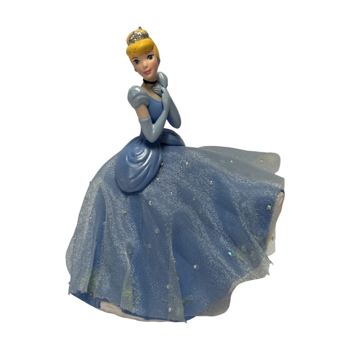 2013 A Vision in Blue Hallmark Ornament (Cinderella) QXD6062 Image1