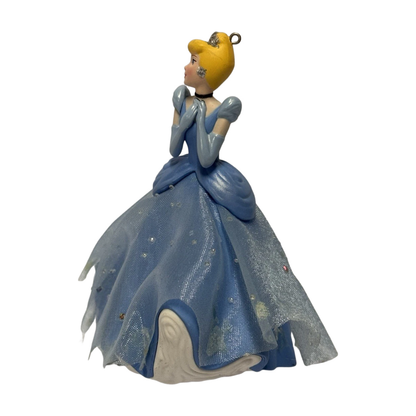 2013 A Vision in Blue Hallmark Ornament (Cinderella) QXD6062 Image5