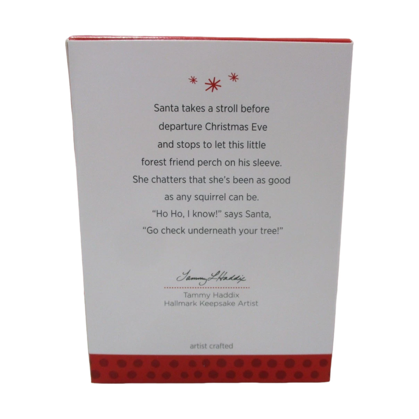 2013 A Visit From Santa Hallmark Ornament (A Visit From Santa) QX9005 Image8