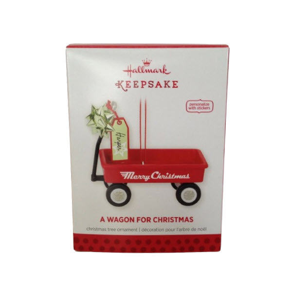 2013 A Wagon For Christmas Hallmark Ornament (Wagon) QXG1332
