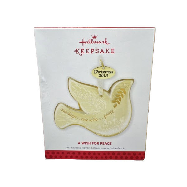 2013 A Wish For Peace Hallmark Ornament (Bird) QXG1432