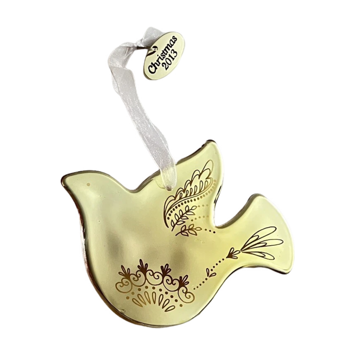 2013 A Wish For Peace Hallmark Ornament (Bird) QXG1432 Image3