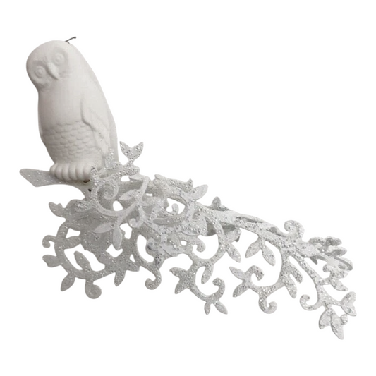 2013 A World of Wonder Hallmark Ornament (Snowy Owl) QXG1365 Image1