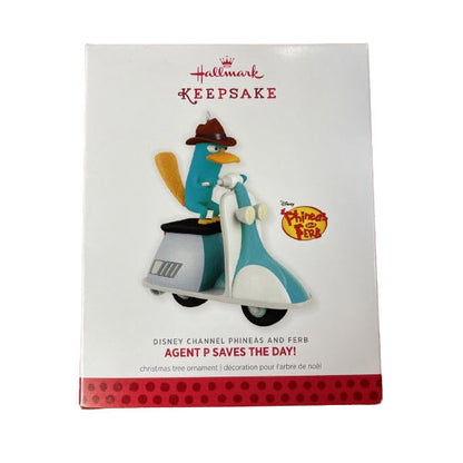 2013 Agent P Saves The Day! Hallmark Ornament (Disney) QXD6112
