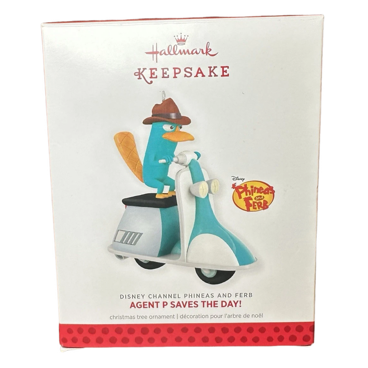 2013 Agent P Saves The Day! Hallmark Ornament (Disney) QXD6112 Image2