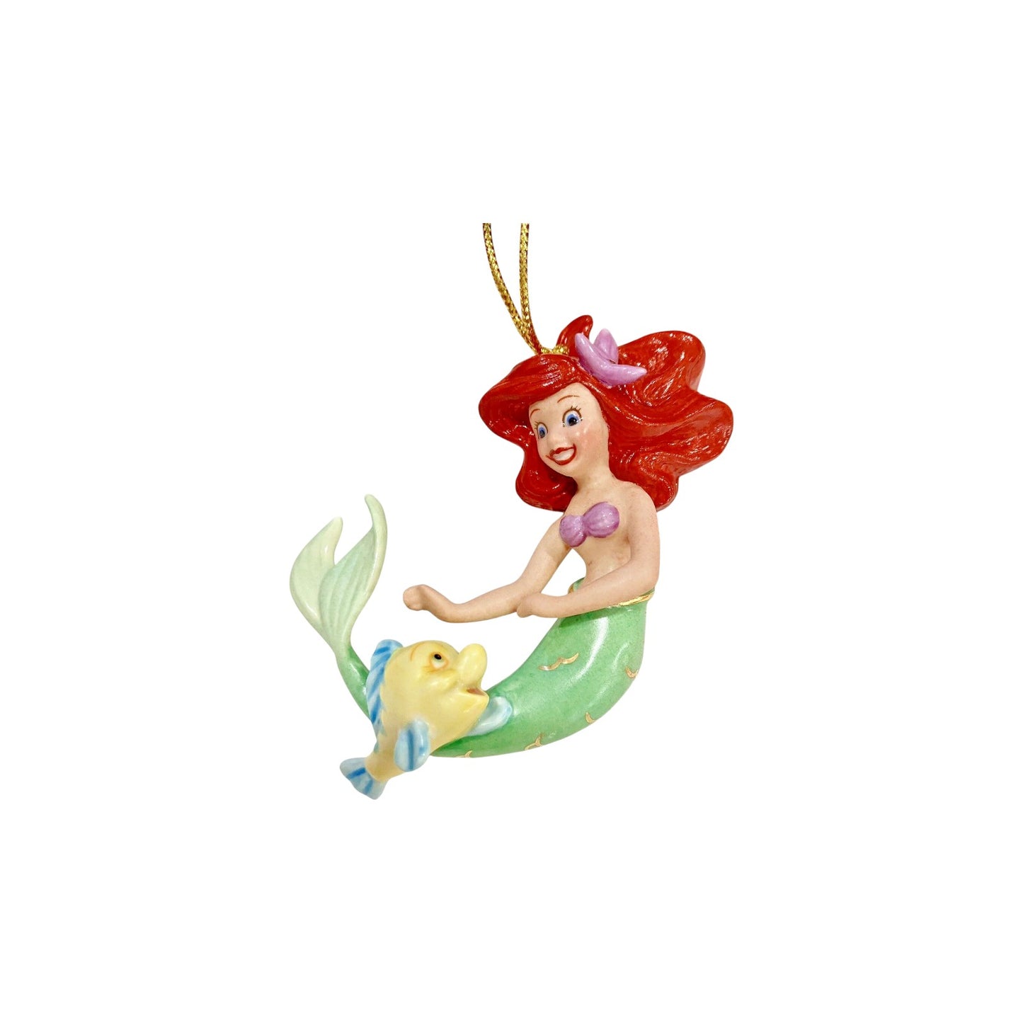 2013 Ariel's Best Friend The Little Mermaid Lenox Ornament 840826 Image1