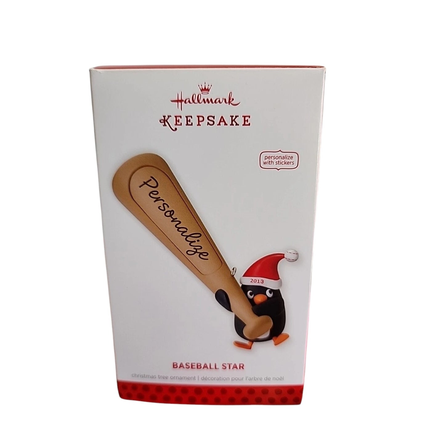 2013 Baseball Star Hallmark Ornament (Sports & Activities) QXG1025