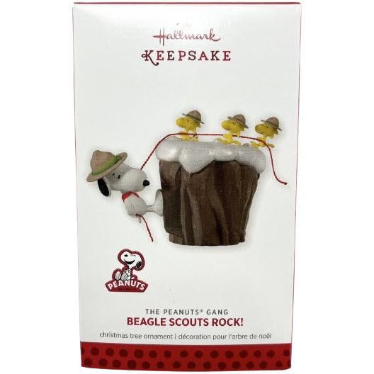 2013 Beagle Scouts Rock! Hallmark Ornament (Peanuts) QXI2175