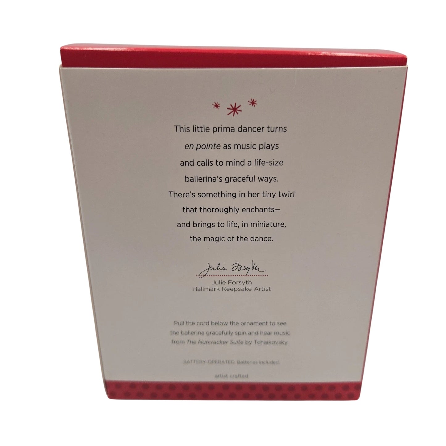 2013 Beautiful Ballerina Hallmark Ornament (Ballet) QXG1752